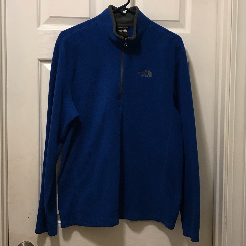 North Face men’s large quarter zip fleece